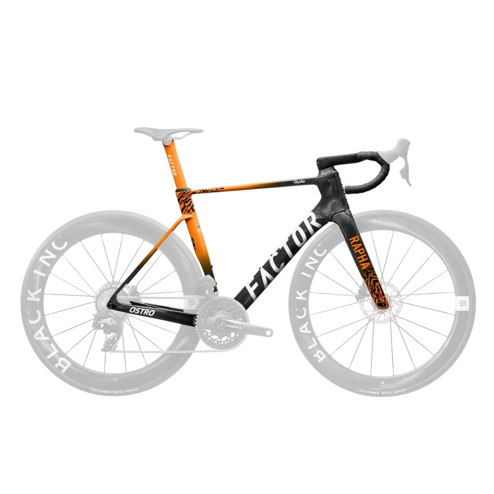 FACTOR OSTRO VAM Team AMANI Edition 2025 aero carbon road bike with Amani Edition graphics